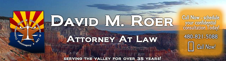 David M. Roer Attorney At Law